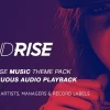 SoundRise Artists Producers and Record Labels WordPress Theme 1.5.7破解版主题