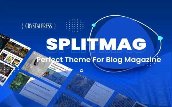 Splitmag Magazine Style and Blog WordPress Theme 1.0.0 GPL Theme