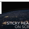 Sticky Header on Scroll for WordPress 1.3破解版插件
