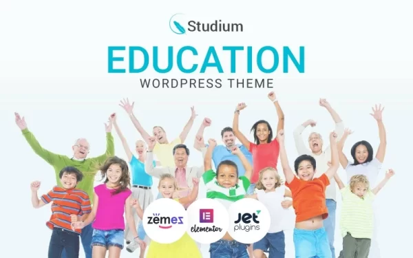 Studium Education Multipurpose Modern WordPress Elementor Theme WordPress Theme 1.0.1 GPL Theme