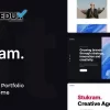 Stukram AJAX Agency Portfolio Template 5.4破解版主题