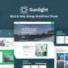 Sunlight Wind and Solar Energy Responsive WordPress Theme 1.0.0破解版主题