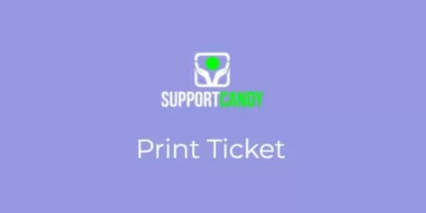 SupportCandy – Print Tickets 3.0.8 GPL Plugins