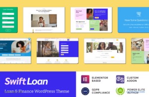 Swift Loan Payday Banking Finance Theme 1.1.4 GPL Theme