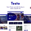 Testo– Nonprofit Charity Elementor WordPress Theme WordPress Theme 1.0.0破解版主题