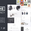 The Agency Creative One Page Agency WP Theme 1.9破解版主题