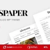 The Newspaper News Magazine Editorial WordPress Theme 1.1.5破解版主题