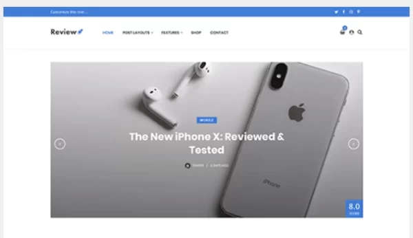 Theme Junkie – ReviewMax 1.0.0 GPL Theme