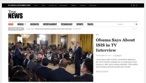 Theme Junkie – TrueNews 1.0.4 GPL Theme