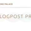 Theme Palace Blogpost Pro 1.0.0破解版主题