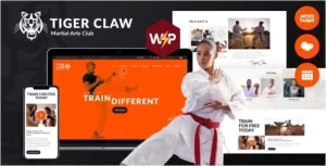 Tiger Claw | Martial Arts School and Fitness Center WordPress Theme 1.1.4 GPL Theme