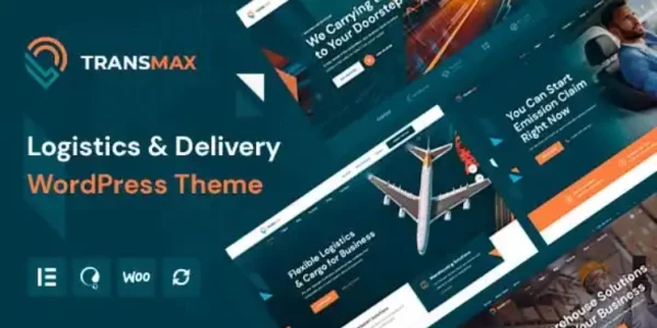 Transmax Logistics Delivery Company WordPress Theme 1.0.10 GPL Theme
