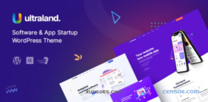 Ultraland Software App Startup WordPress Theme 3.2.1 GPL Theme