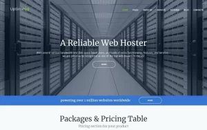 Uptime99 Web Hosting WordPress Theme 1.0.0 GPL Theme