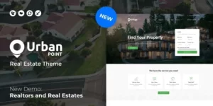UrbanPoint  – House Selling Rental WordPress Theme 1.7.0 GPL Theme