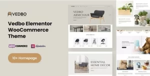 VEDBO Elementor WooCommerce Theme 1.0.2 GPL Theme