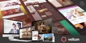 Vellum Responsive WordPress Theme 1.7.55 GPL Theme