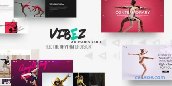 Vibez Dynamic Theme for Dance Studios and Instructors 1.9.0 GPL Theme