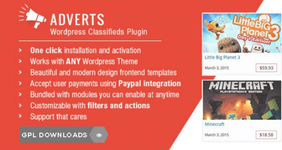 WP Adverts reCAPTCHA Addon 1.1.1 GPL Plugins