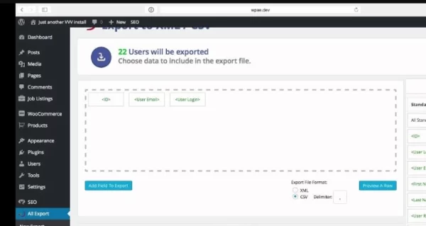 WP All Export – Users 1.1.8 GPL Plugins