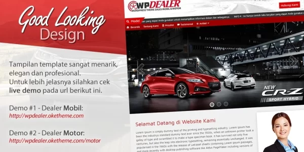 WP Automotive Dealer WordPress Template 1.2 GPL Theme