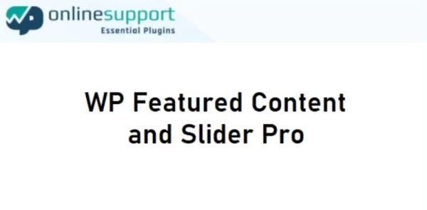 WP Featured Content and Slider Pro  – Essential Plugin 1.8 GPL Plugins