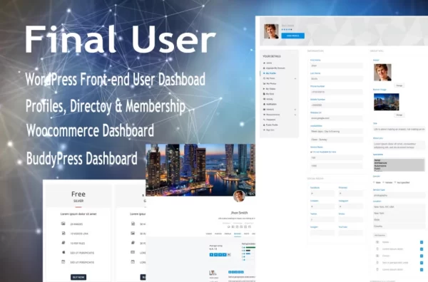 WP Front-end User Profiles 1.2.1 GPL Plugins