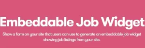WP Job Manager Embeddable Job Widget Add-on 1.1.4 GPL Plugins