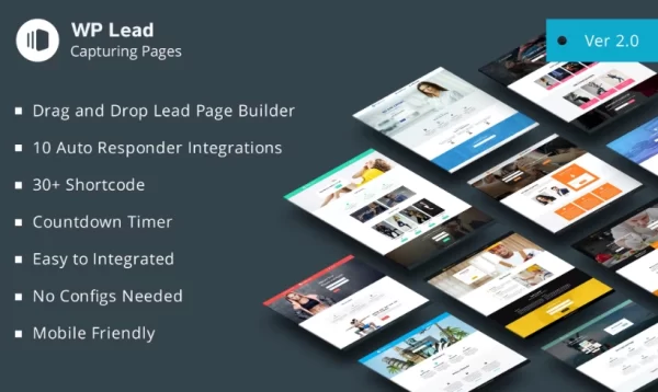 WP Lead Capturing Pages WordPress Plugin 2.3 GPL Plugins