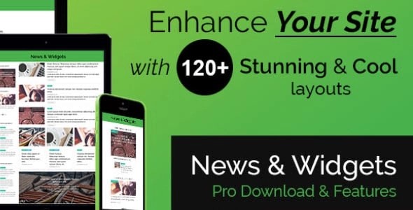 WP News and Scrolling Widgets 2.7 GPL Plugins