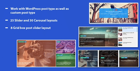 WP Responsive Recent Post Slider 1.4 GPL Plugins