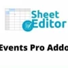 WP Sheet Editor Events Pro 1.1.32破解版插件
