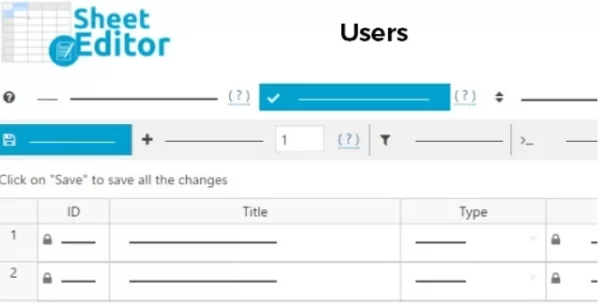 WP Sheet Editor Users (Premium) 1.5.35 GPL Plugins