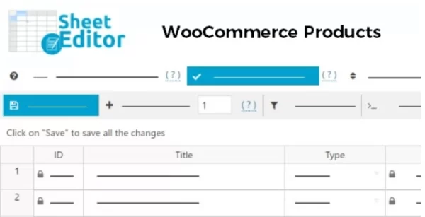WP Sheet Editor WooCommerce Products (Premium) 1.8.14 GPL Plugins