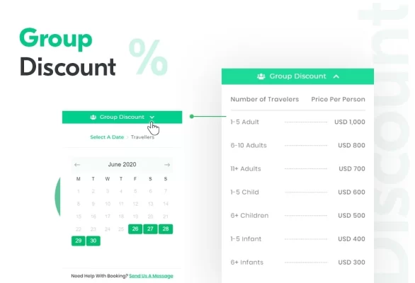 WP Travel Engine Group Discount 2.1.2 GPL Plugins