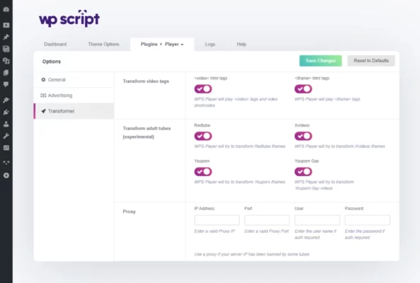 WPS Player [WP-Script] 2.3.0 GPL Plugins