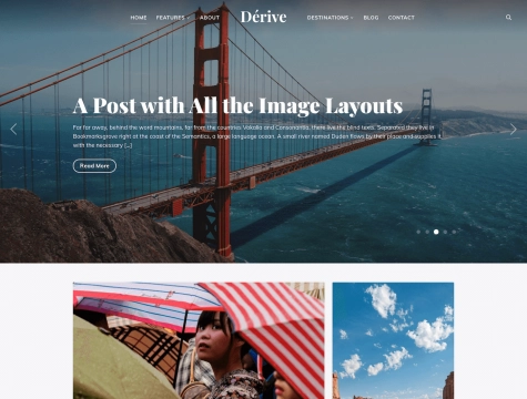 WPZOOM Dérive 1.0.7 GPL Theme