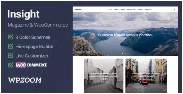 WPZOOM Insight 1.3.14 GPL Theme
