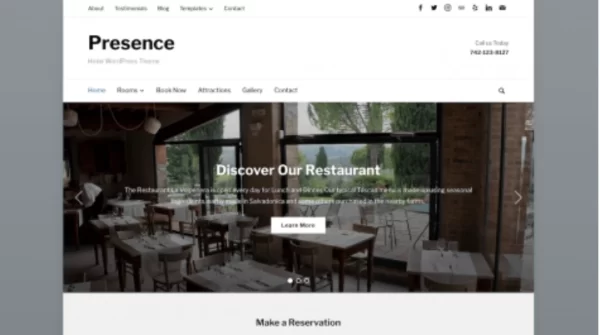 WPZOOM Presence 2.0.8 GPL Theme