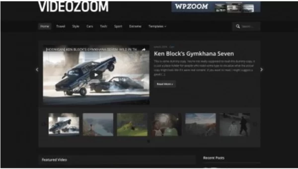 WPZOOM – VIDEOZOOM 4.2.0 GPL Theme