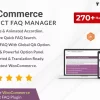 WooCommerce Product FAQ Manager 1.3.1破解版插件