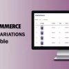 WooCommerce Variations In Table 1.0.8破解版插件
