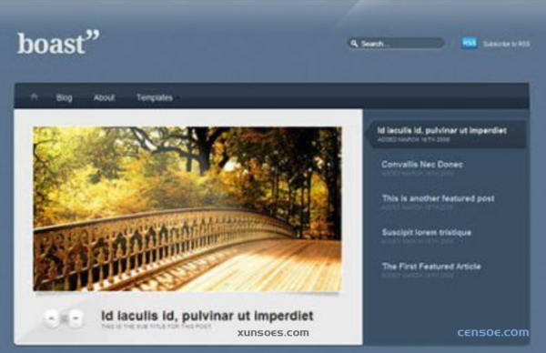 WooThemes Boast Premium Theme 1.1.7 GPL Theme