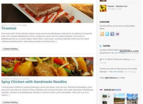 WooThemes Delicious Magazine Premium Theme 1.1.15 GPL Theme