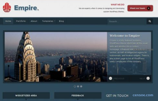 WooThemes Empire Premium Theme 1.1.10 GPL Theme