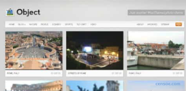 WooThemes Object Premium Theme 1.7.2 GPL Theme
