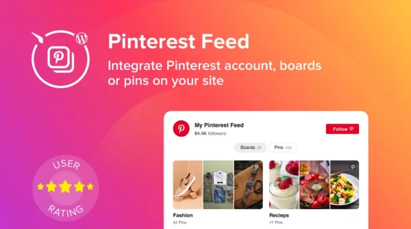 WordPress Pinterest Feed Plugin 1.2.0 GPL Plugins