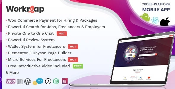 Workreap 3.0.6 GPL Theme
