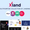 XLand Multipurpose Collection of Landing Pages WordPress Theme 2.0.2破解版主题