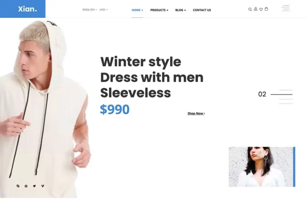 Xian Fashion WooCommerce Theme 1.0.4 GPL Theme